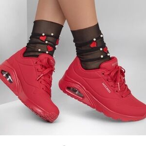 Skechers UNO stand on Air Red Sneakers 9W